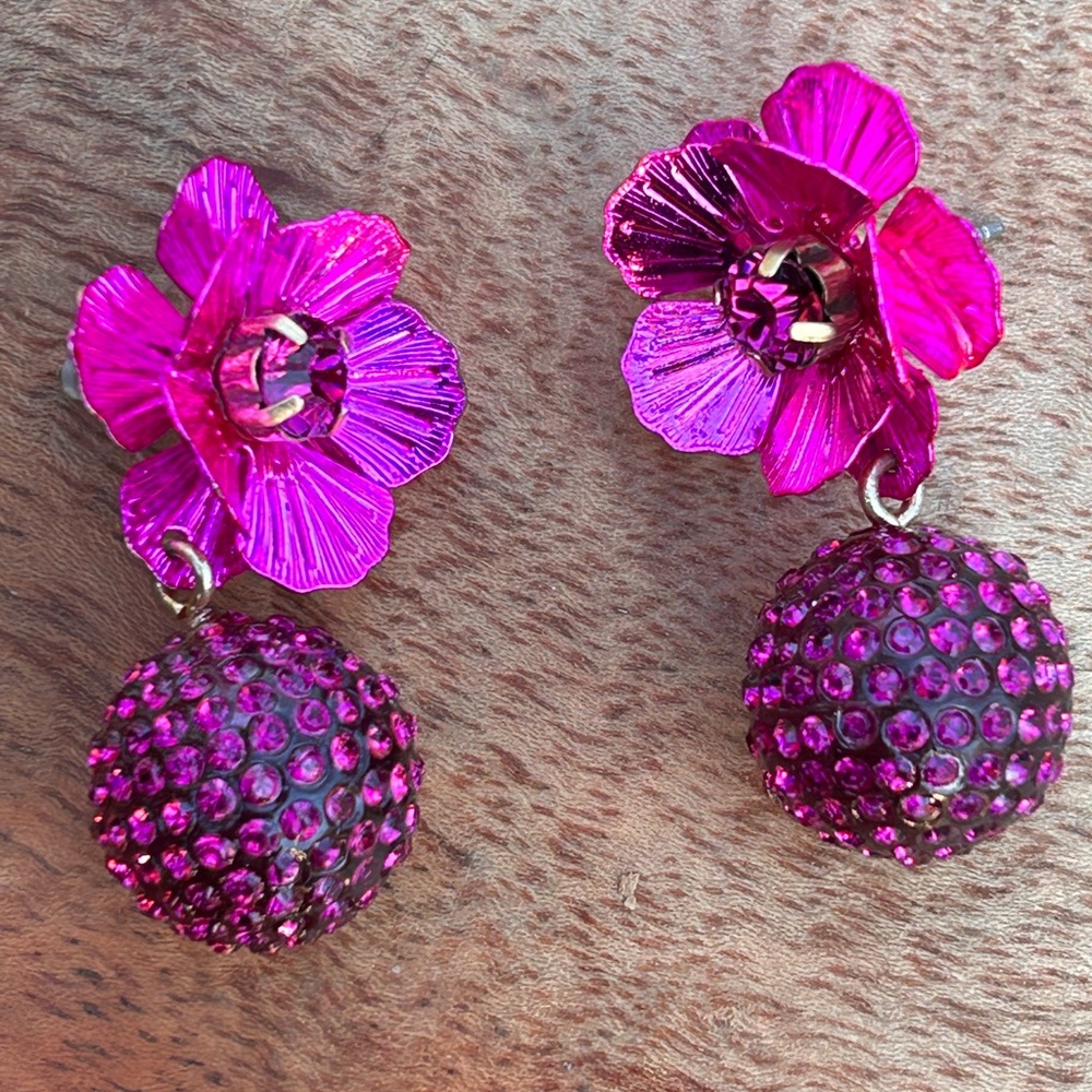 Never worn j.crew earrings
